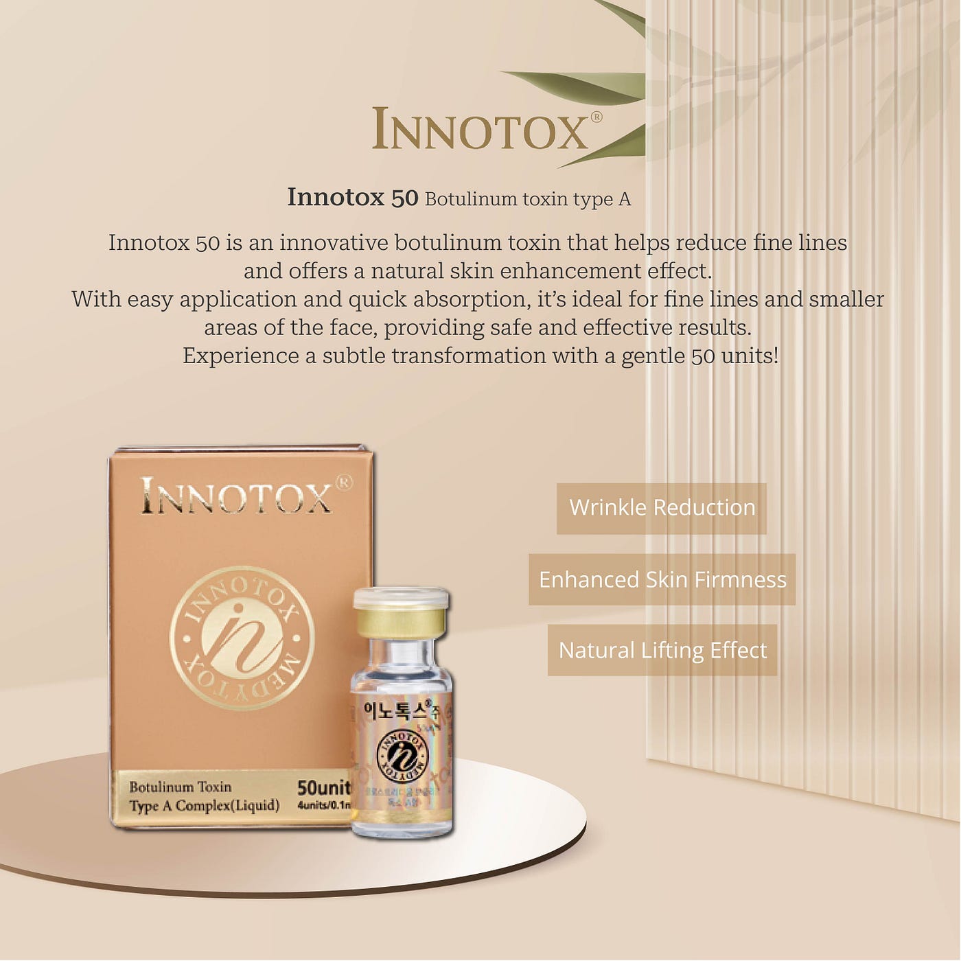 Innotox 50: The Subtle Choice for Natural Transformation