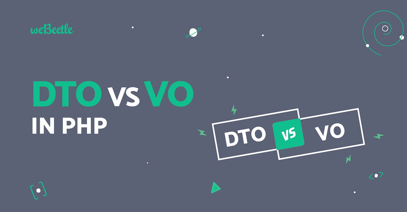 DTO vs VO in PHP