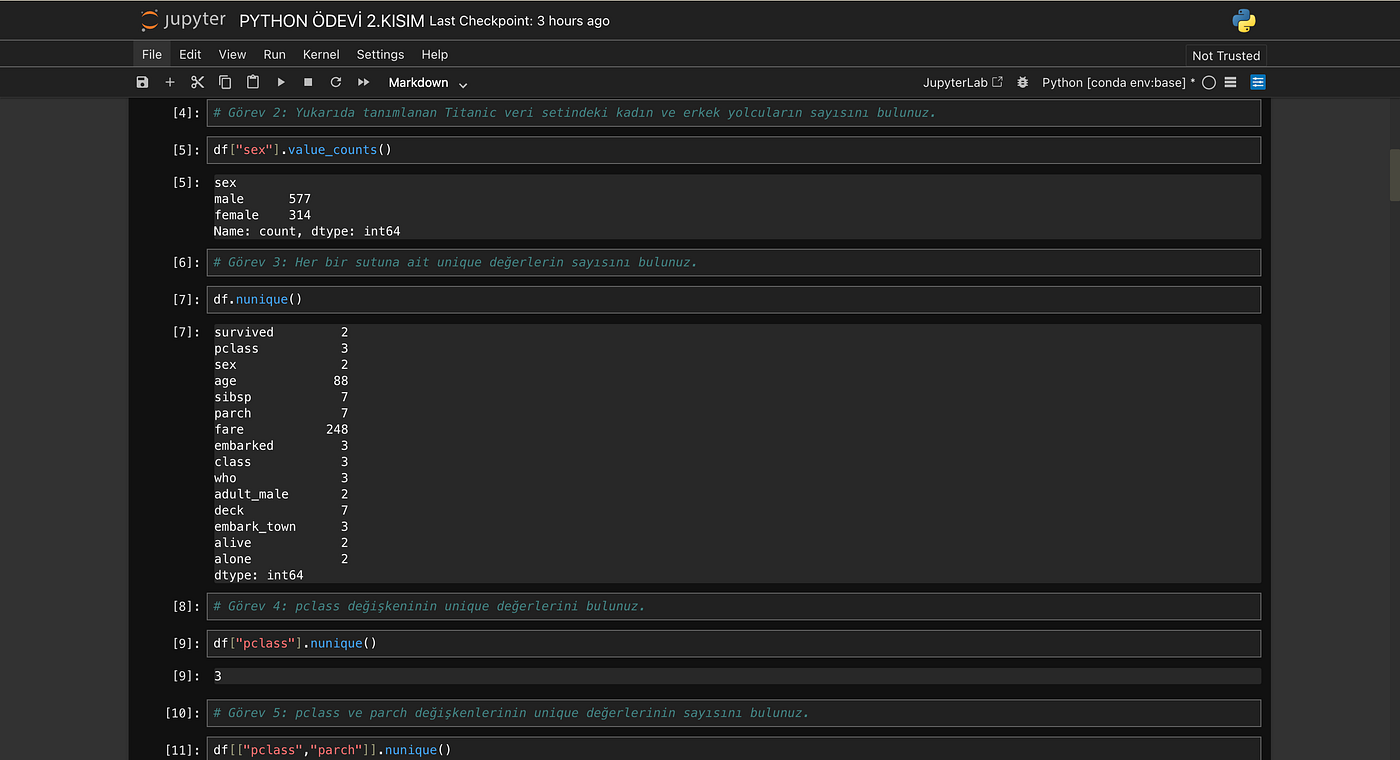 Python Yolculuğumun 2. Haftası: Öğrendiklerim ve Örnekler