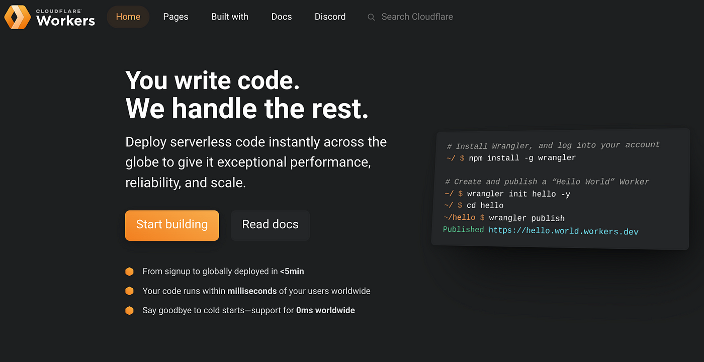 Workerd : le moteur d'exécution JavaScript / Wasm qui alimente les Workers  de Cloudflare … | by Karim | Medium