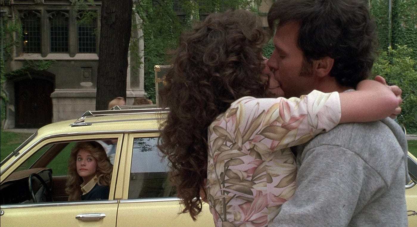 Meg Ryan, Michelle Nicastro and Billy Crystal in “When Harry Met Sally …”
