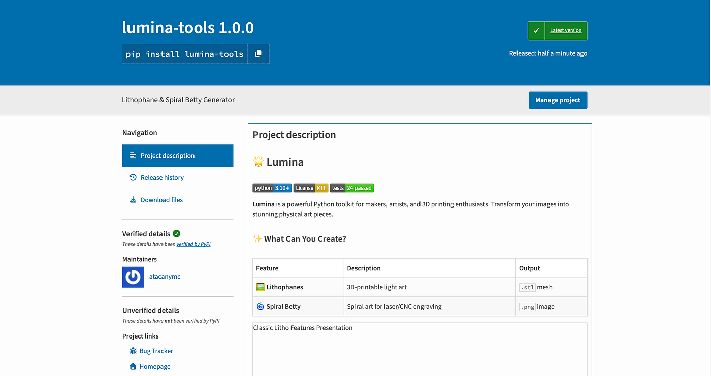 How to publish a Python package with a manual GitHub Actions release workflow