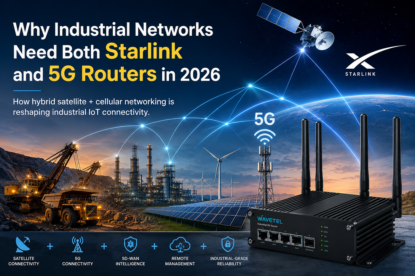 Wavetel 5g routers