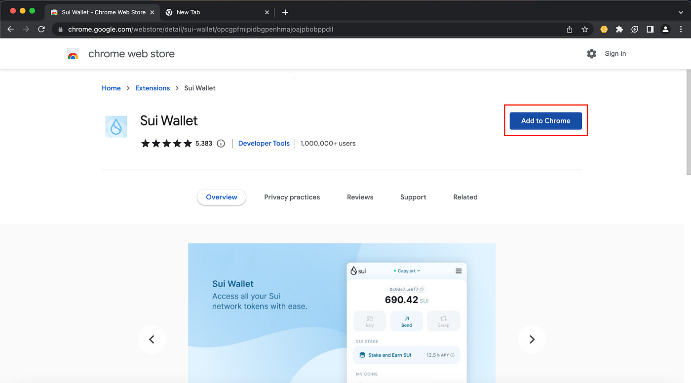 Staking Guide — Stake SUI using the Sui Wallet | by Chainode Tech |  Chainode Tech | Medium