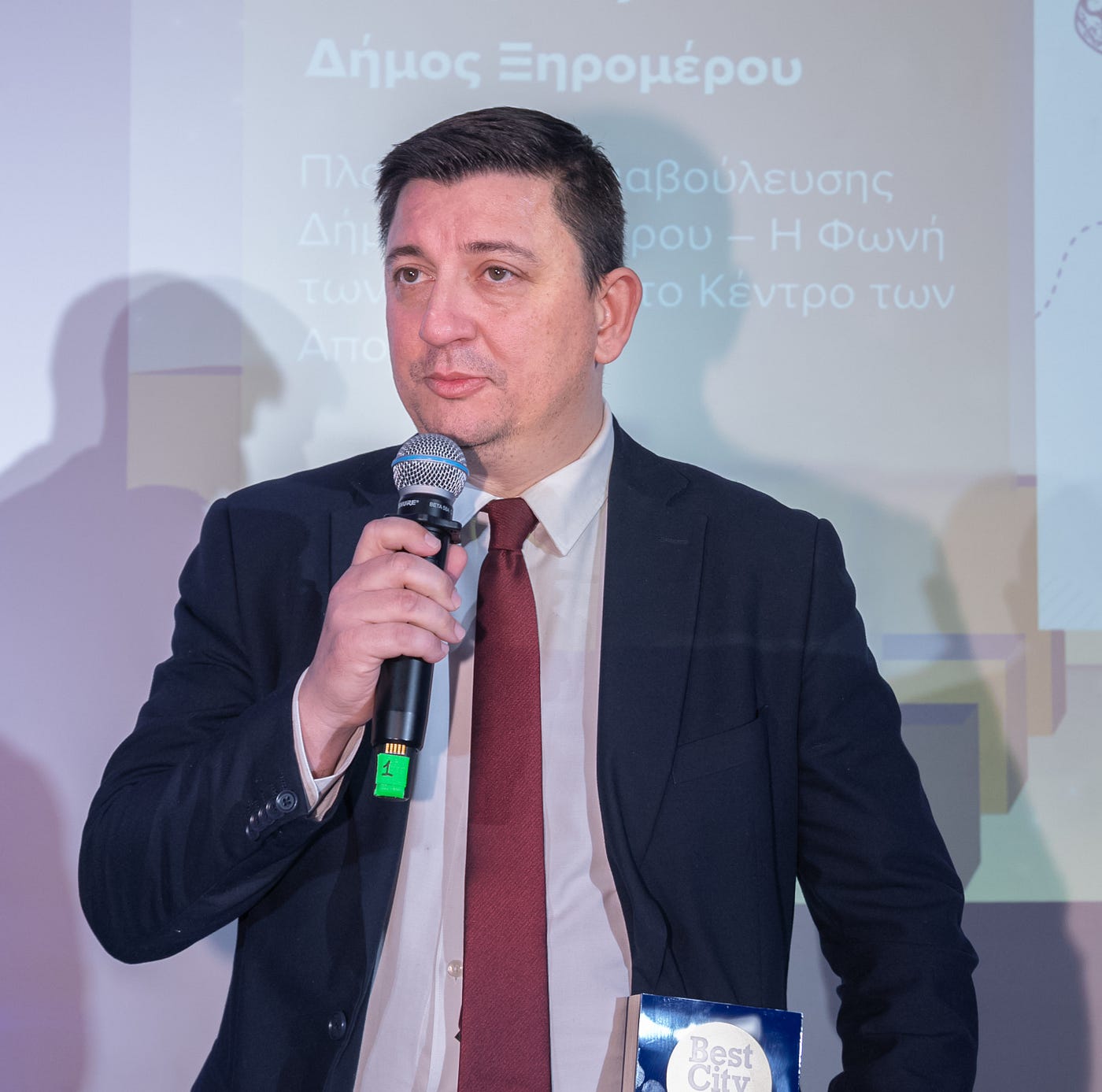 Ο Δήμαρχος Ξηρομέρου κ. Ιωάννης Τριανταφυλλάκης