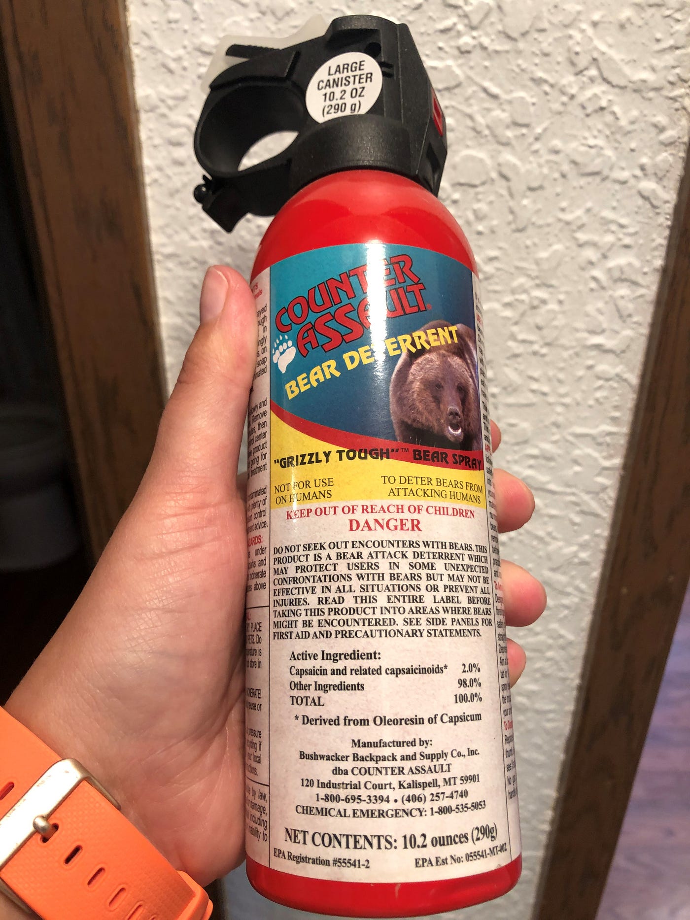 The truth about bear spray — it's not just for bears, by The Washington  Department of Fish and Wildlife