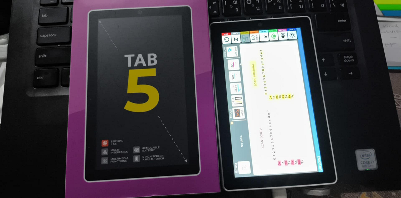 ลองใช้ M5Stack Tab5 ด้วย MicroPython + LVGL: ตอน 1 MicroPython