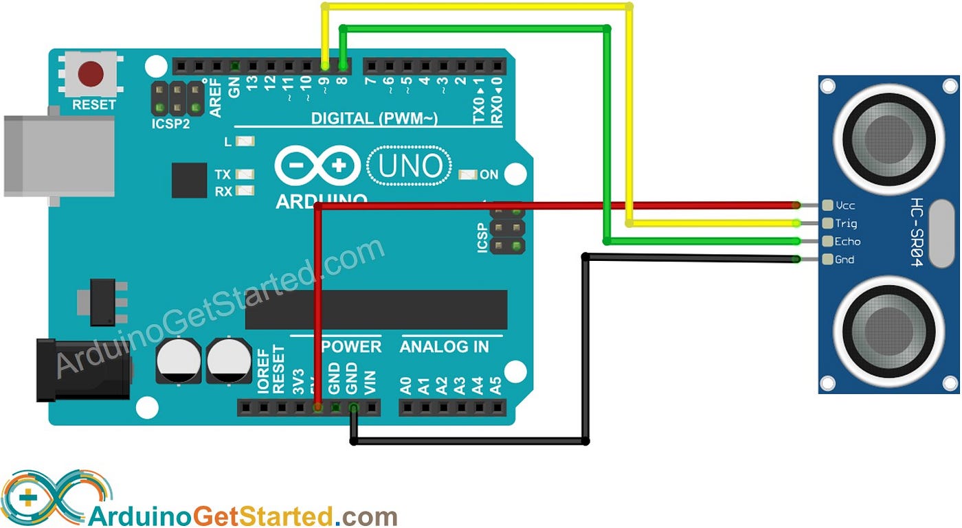 Arduino Ultrasonic Sensor Tutorial  The Geek Pub