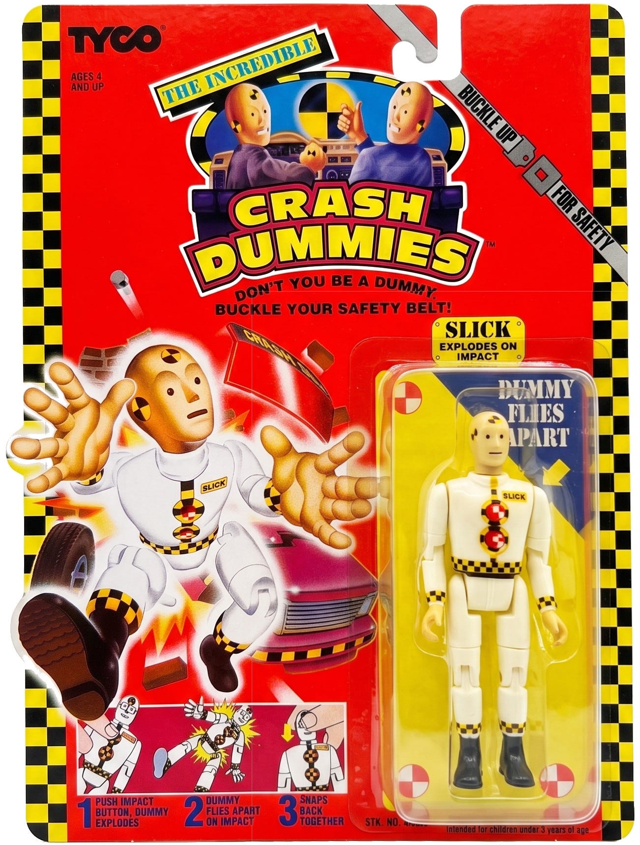 The Incredible Crash Dummies: A Short-Lived Action Figure Line