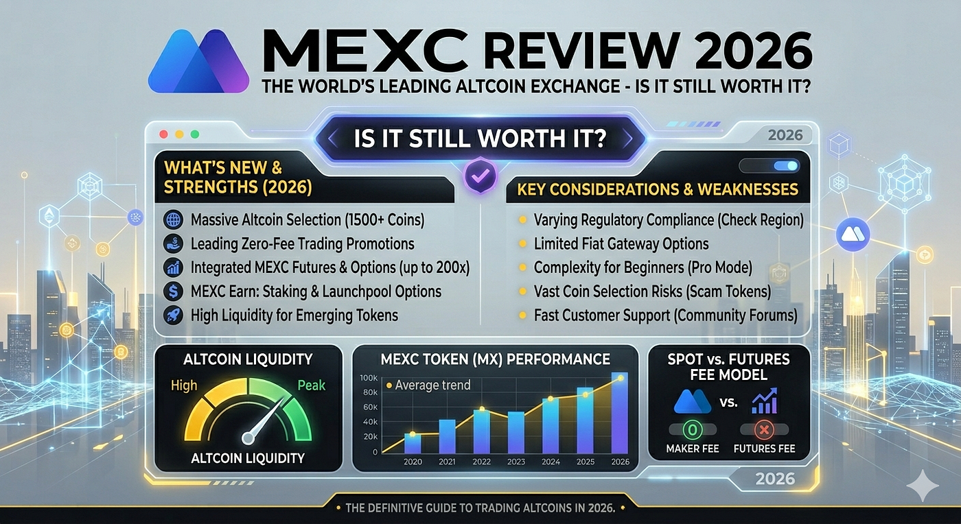 MEXC Review 2026: Ultra-Low Fees and Massive Altcoin Selection — But Is It Safe?