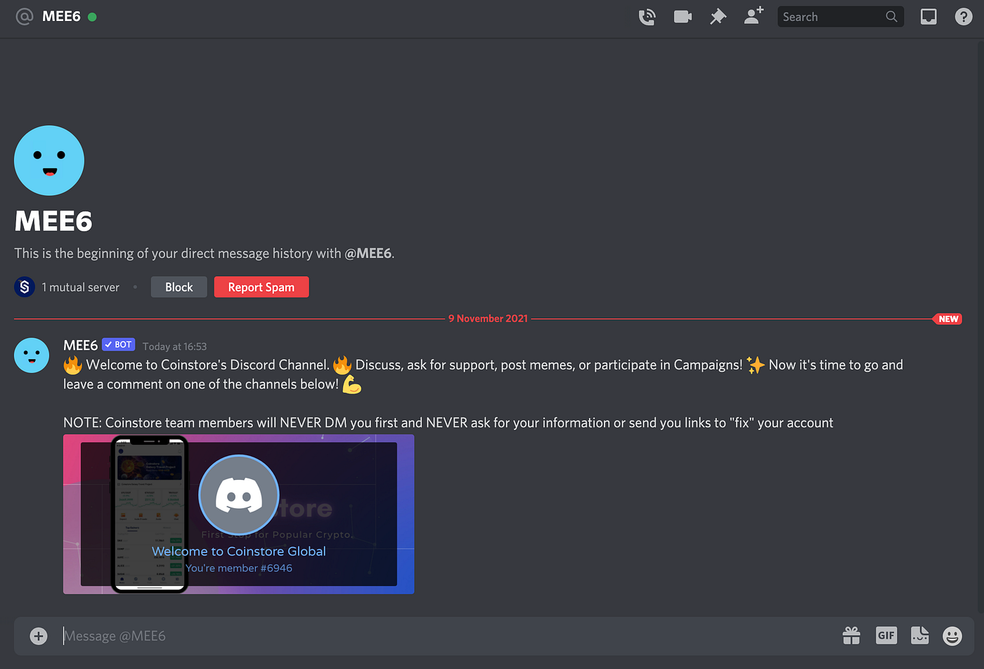 How do I get verified? (A Discord Tutorial)💭 | by Coinstore | Coinstore  Exchange | Medium
