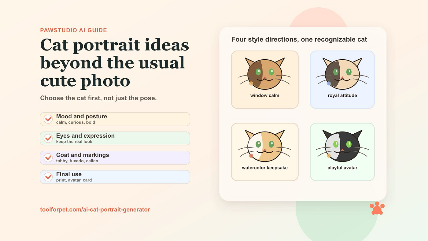 Cat Portrait Ideas Beyond the Usual Cute Photo