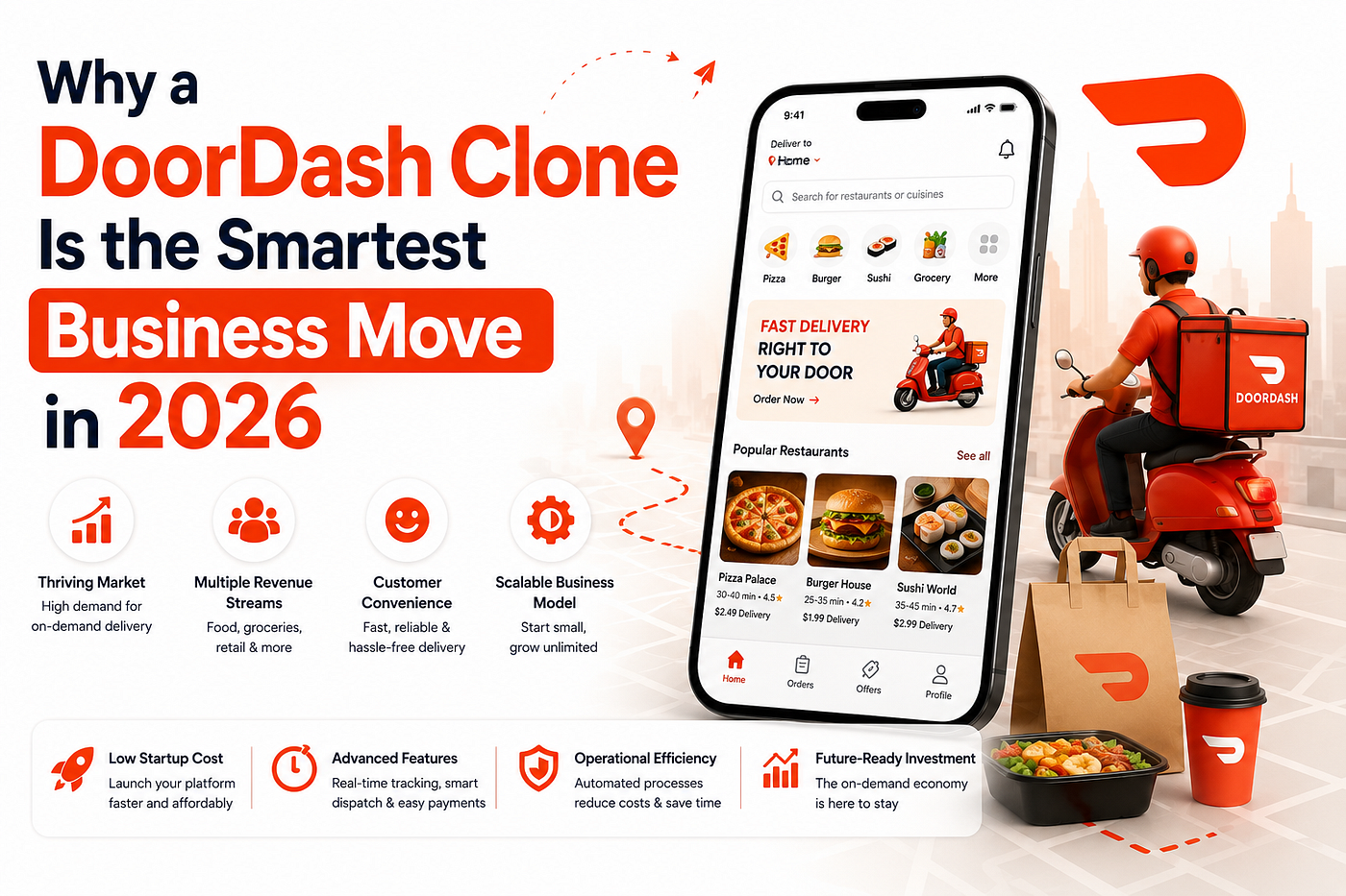 Why a DoorDash Clone Is the Smartest Business Move in 2026