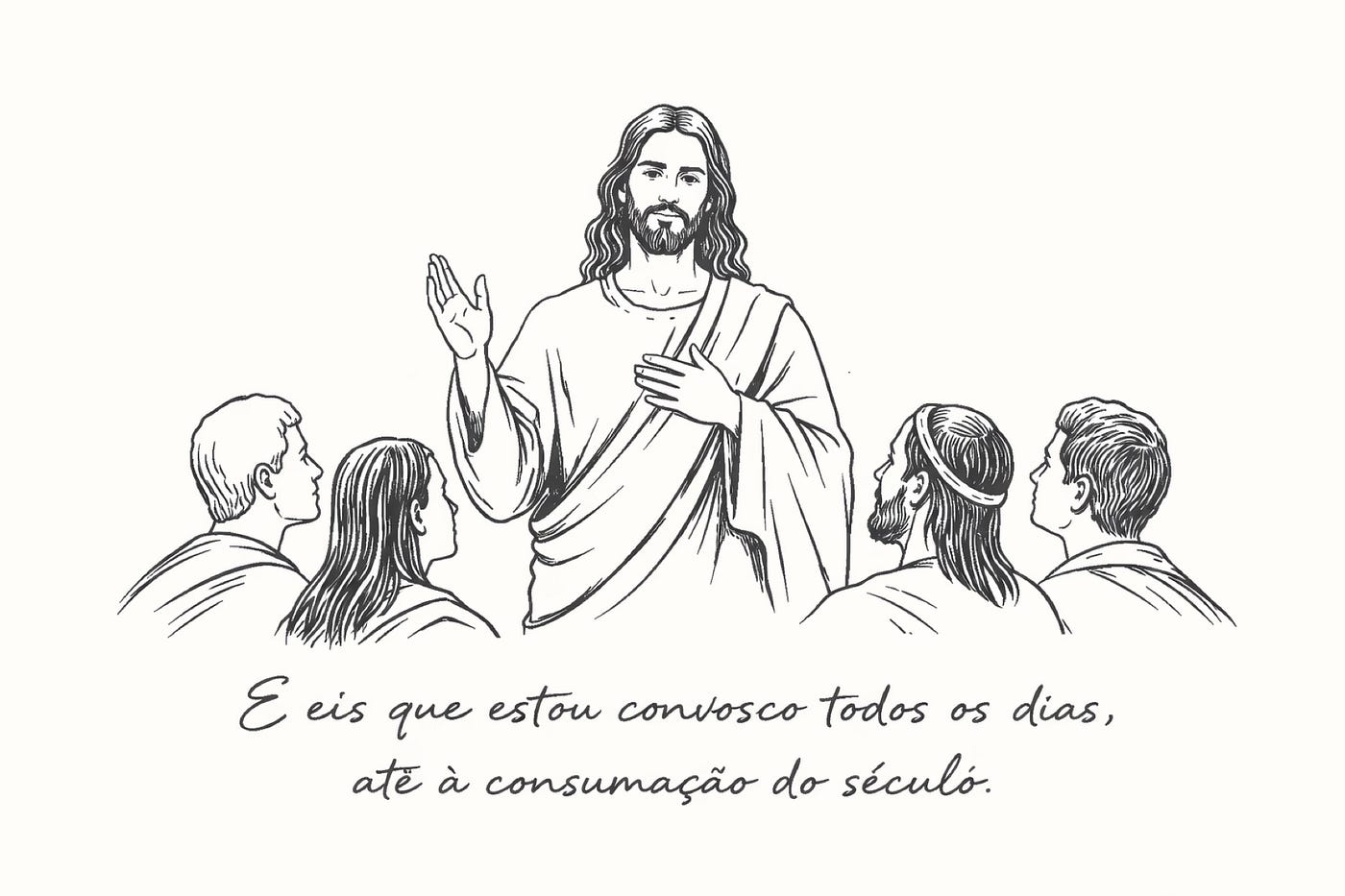 Estou com você todos os dias.