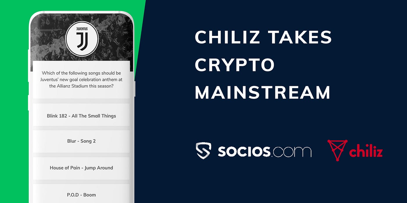 CHILIZ TAKES CRYPTO MAINSTREAM. Juventus Becomes The First Football… | by  Chiliz | Chiliz | Medium