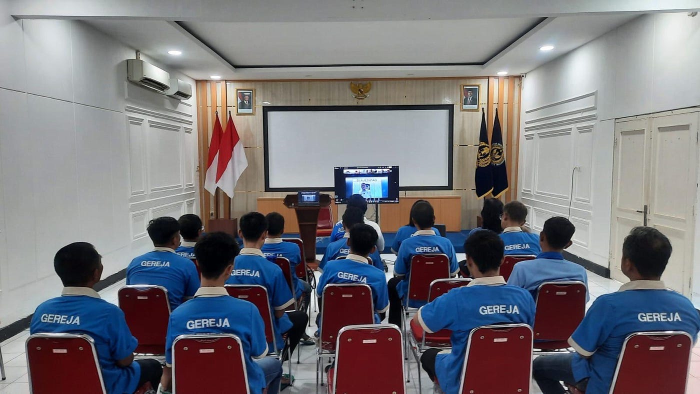 Pembinaan Kepribadian, Lapas Mojokerto Gelar Ibadah Jumat Agung dan Paskah