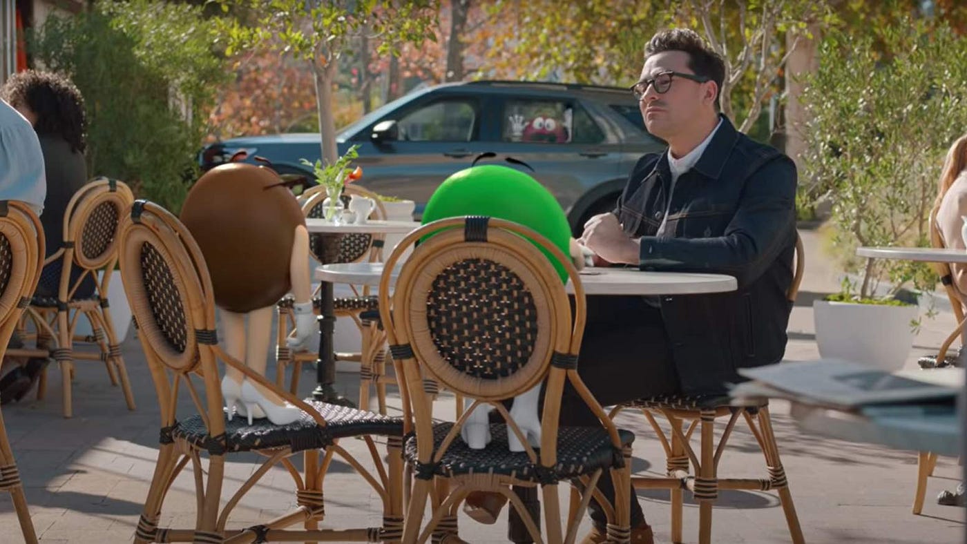 Dan Levy Promises Not to Eat M&M'S in Super Bowl LV Spot