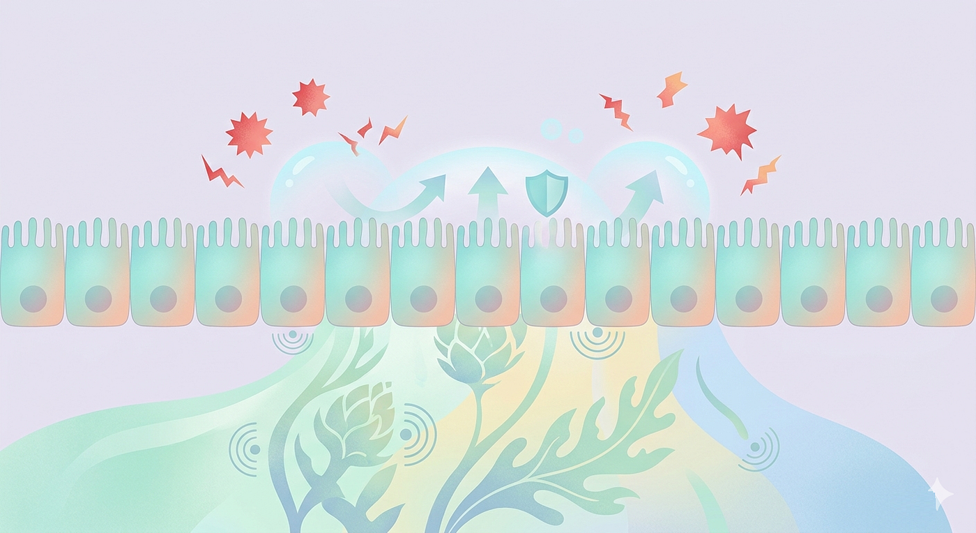 How Cynara cardunculus Leaf Extract Protects Intestinal Cells From TNF‑α Stress