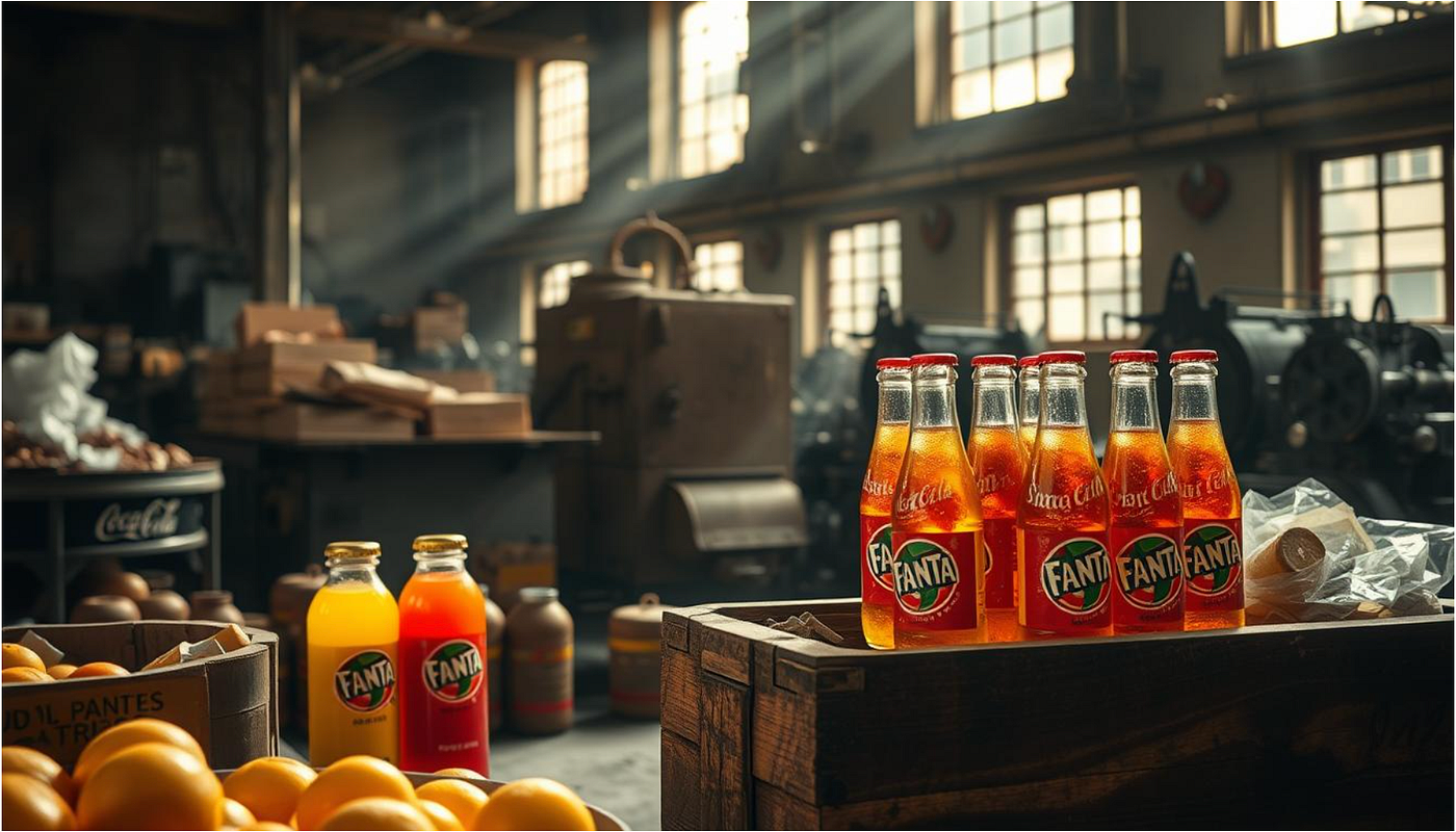 How Coca-Cola Accidentally Invented Fanta During World War II