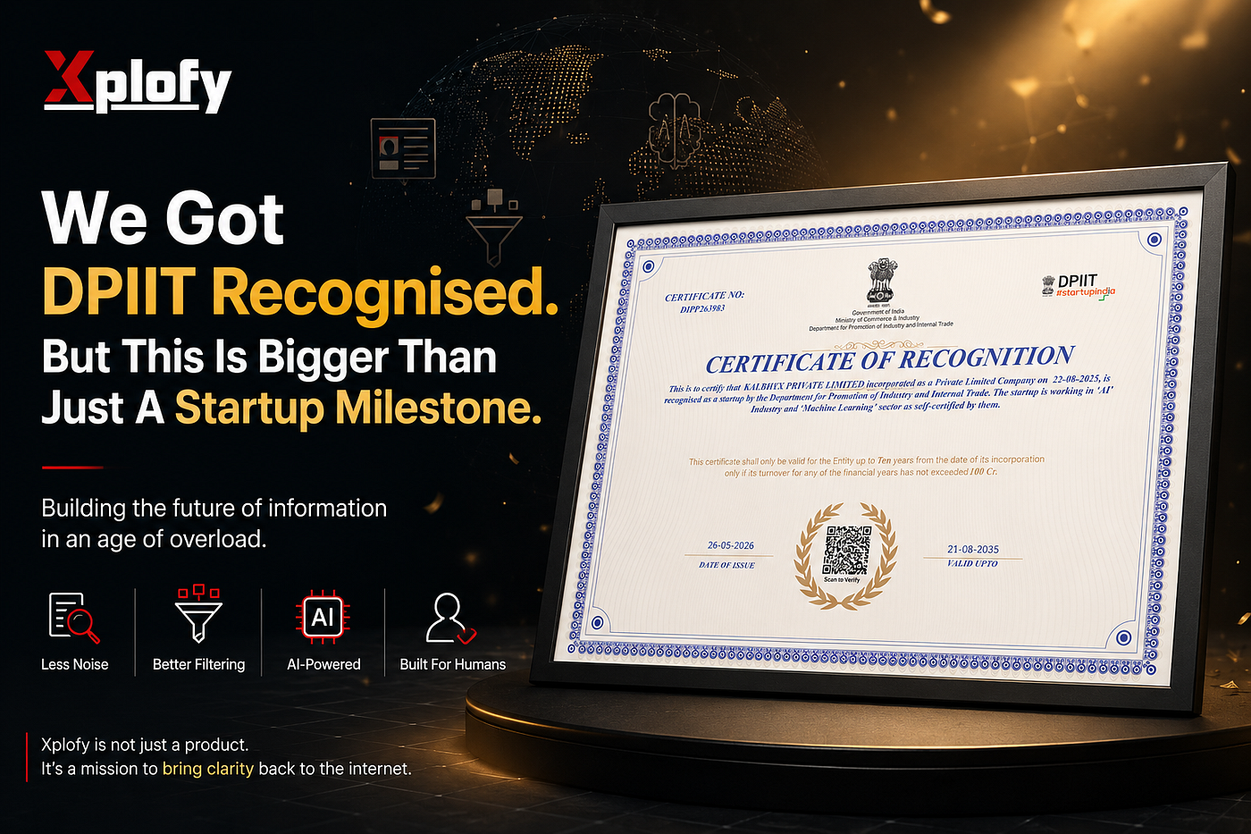 We Got DPIIT Recognised. But This Is Bigger Than Just A Startup Milestone.