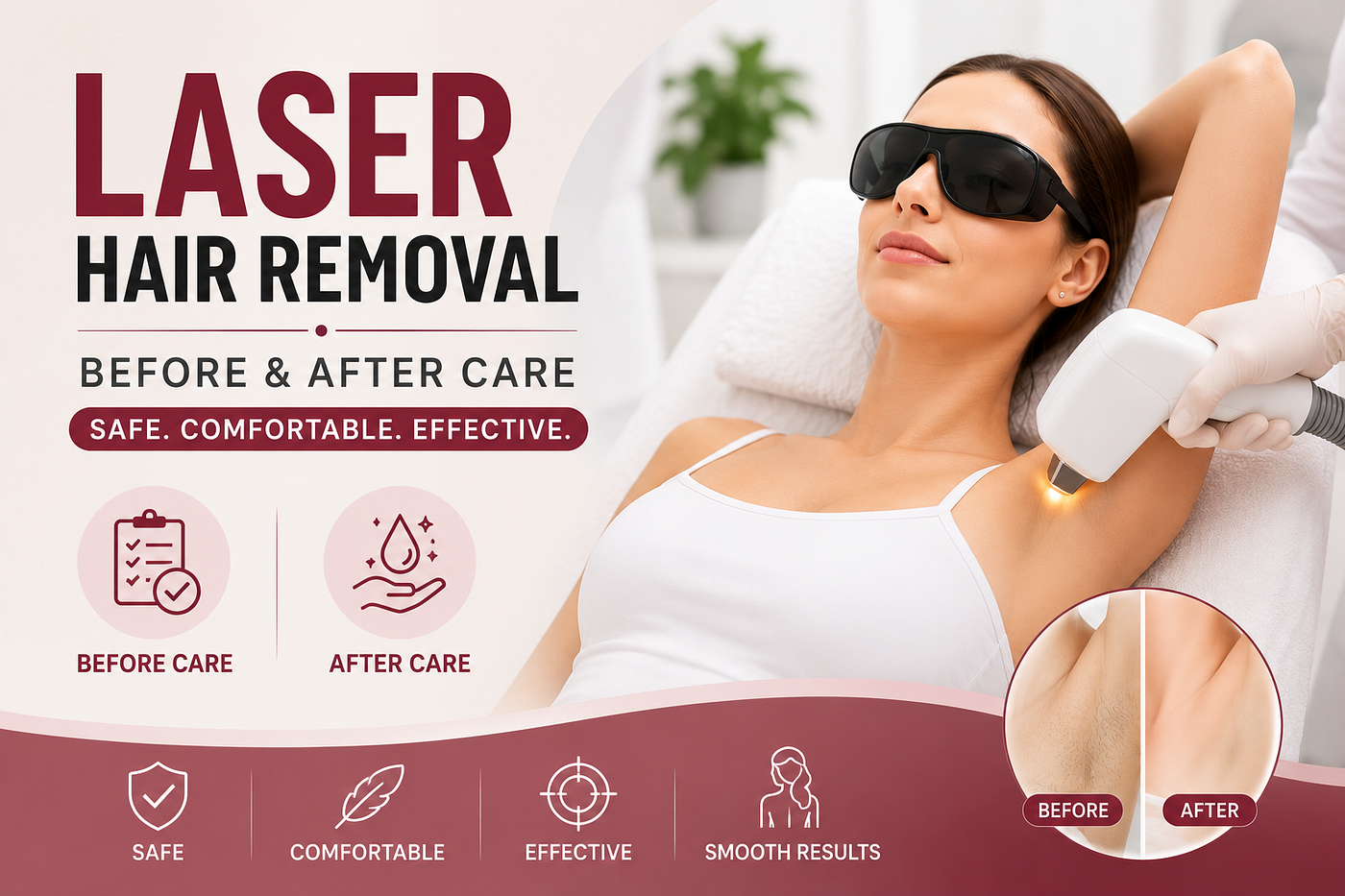 Laser Hair Removal Before & Aftercare: Essential Tips for Safe, Smooth Results