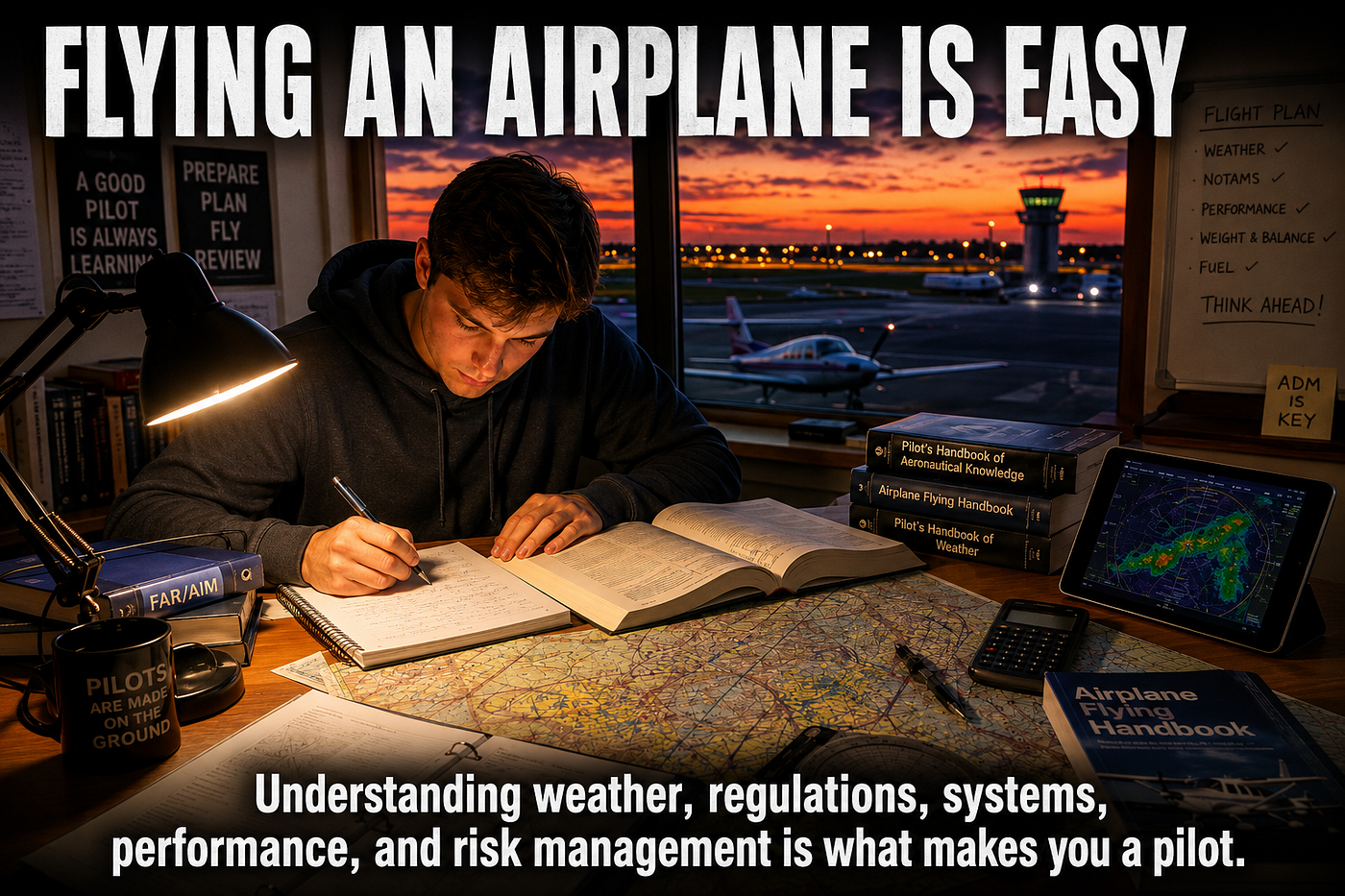 Flying the Airplane Is the Easy Part: Why Ground School Matters More Than Flying the Airplane