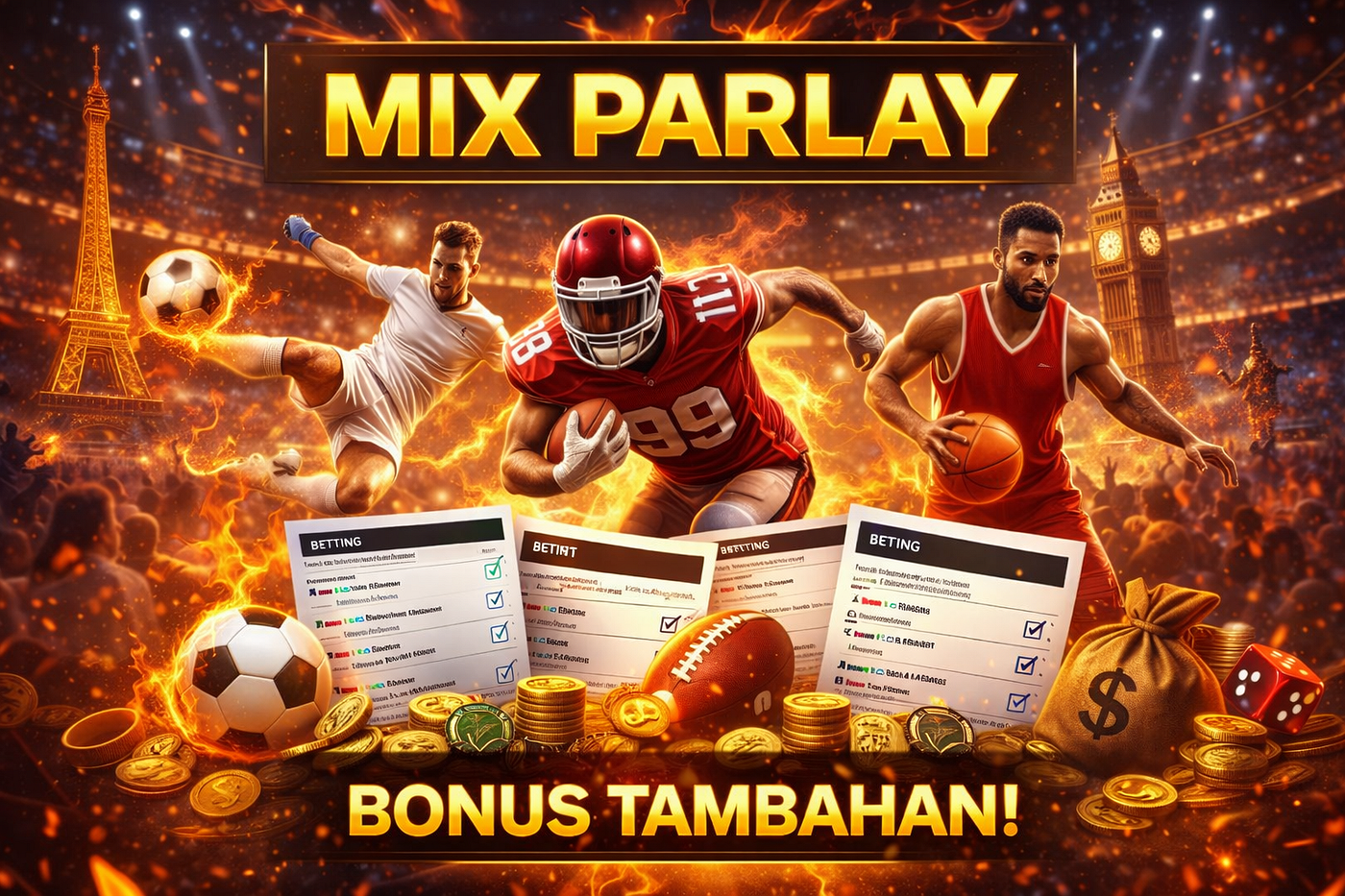 Bonus Mix Parlay: Peluang Keuntungan Lebih Besar Bersama PEWARISTOTO