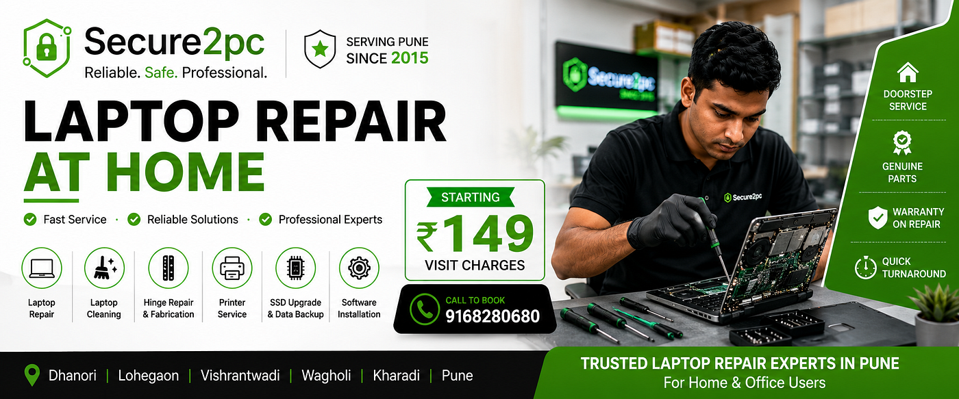 Best Laptop Repair Pune Guide: Fix Laptop Problems Safely