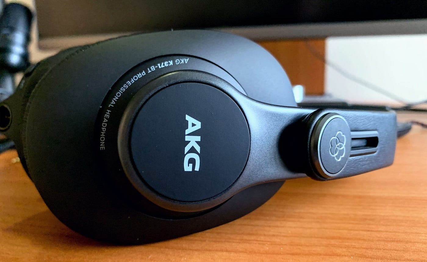AKG K371-BT Bluetooth Studio Headphones Review | by Alex Rowe | Medium
