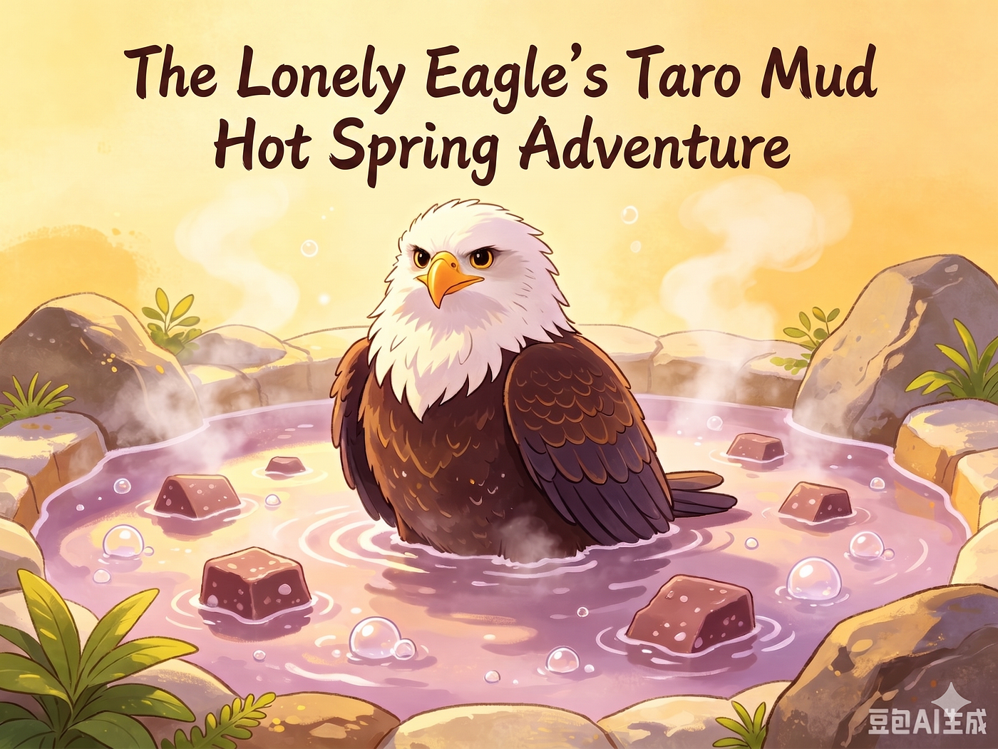 The Lonely Eagle’s Taro Mud Hot Spring Adventure