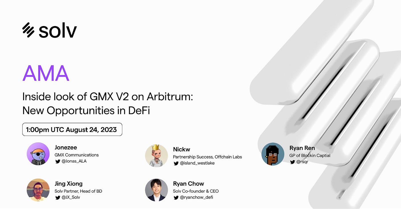 Взгляд изнутри на GMX V2 на Arbitrum: новые возможности в DeFi | by Solv  Protocol Russia | Medium