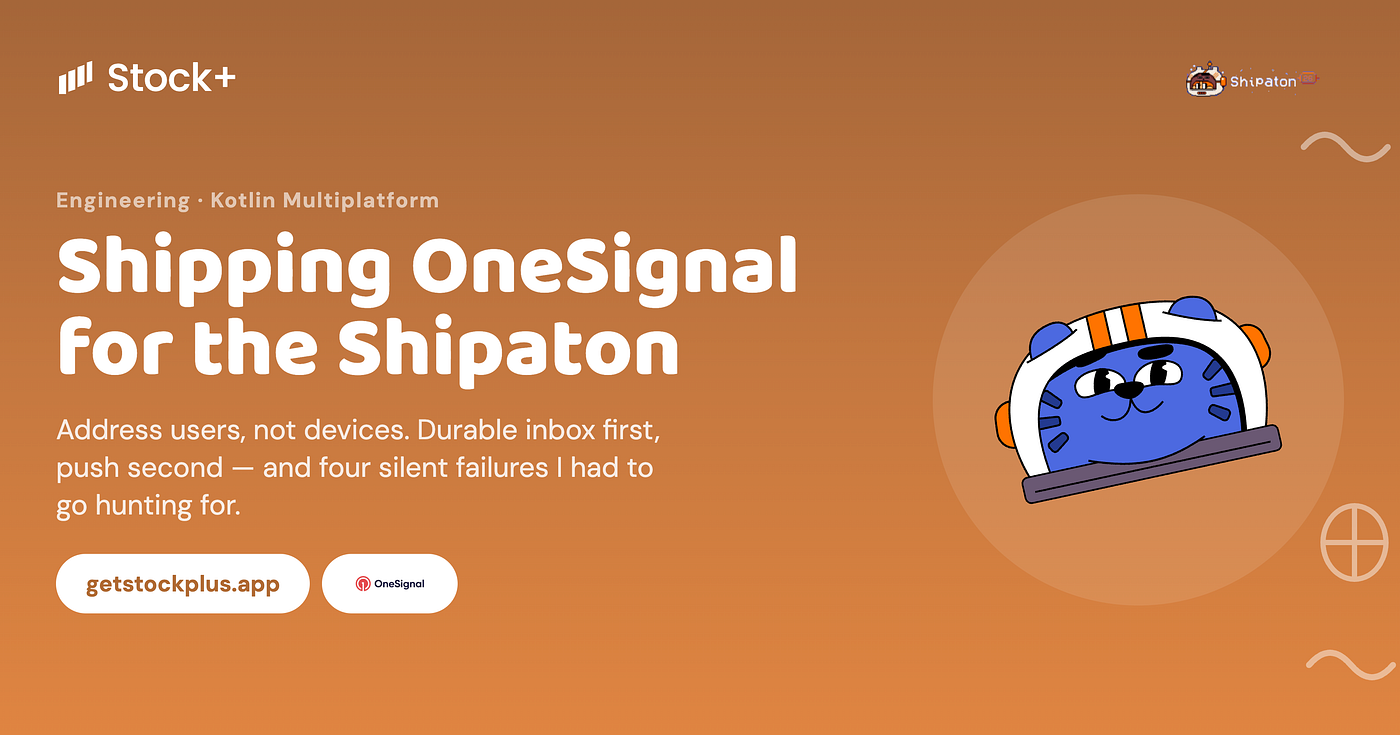 Shipping OneSignal for Shipaton