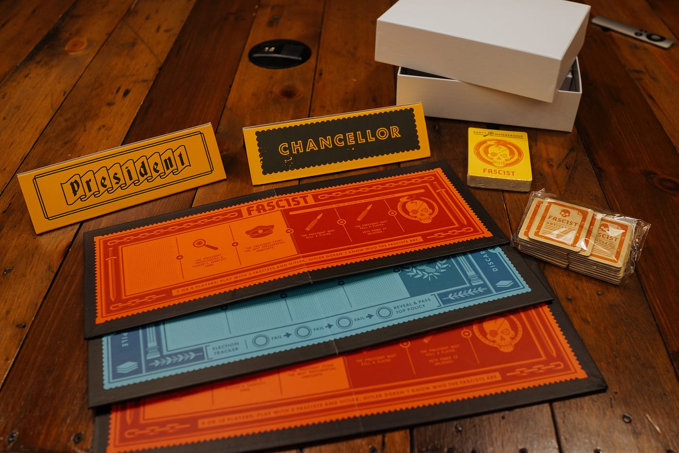 Designing the policy deck in Secret Hitler, by Tommy Maranges