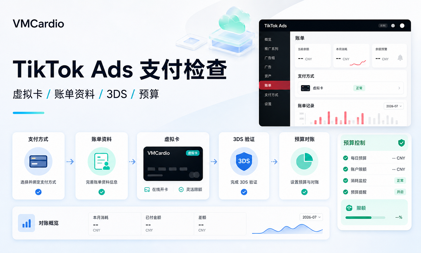 TikTok Ads Payment Methods: A Virtual Card Checklist for Teams