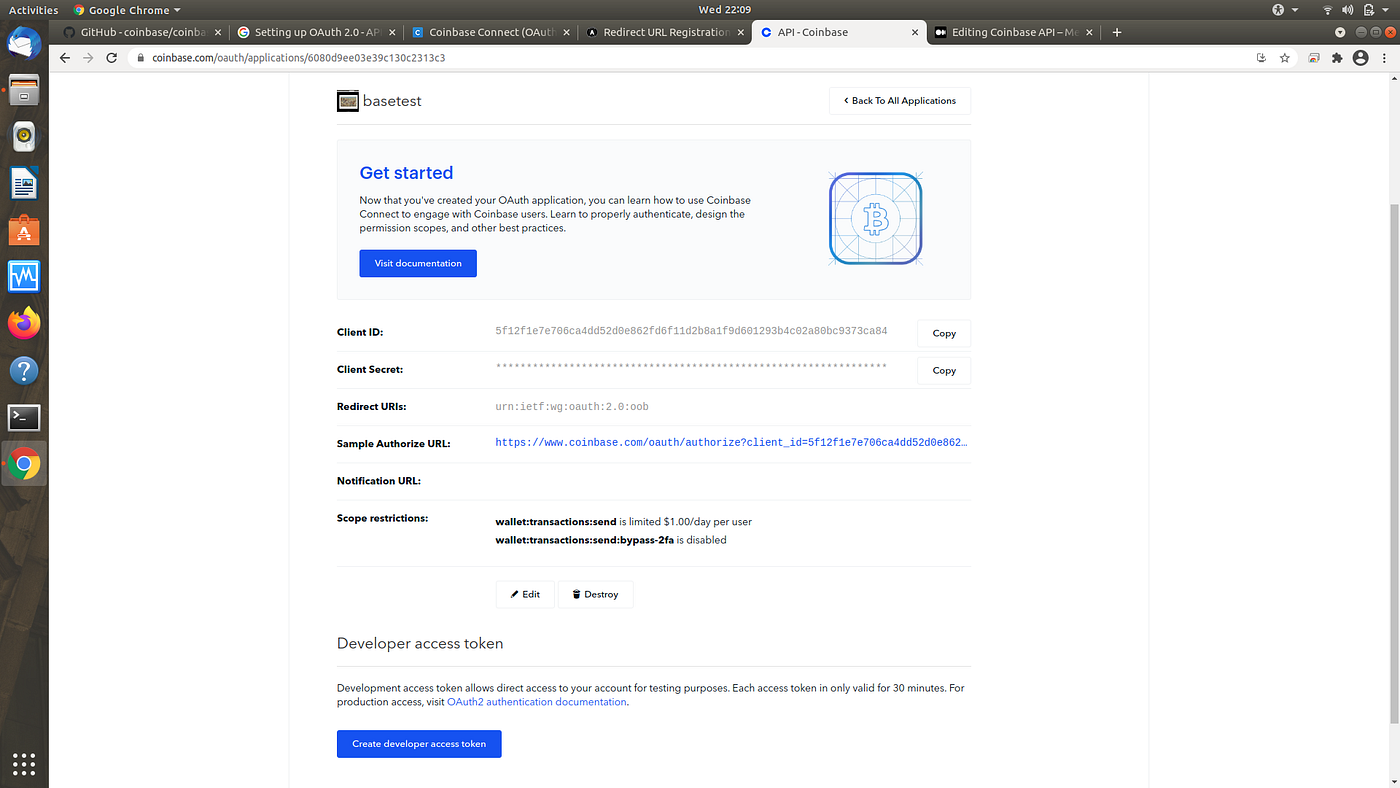 Coinbase API. The Coinbase API allows developers to… | by Patrick Chirdon |  Medium