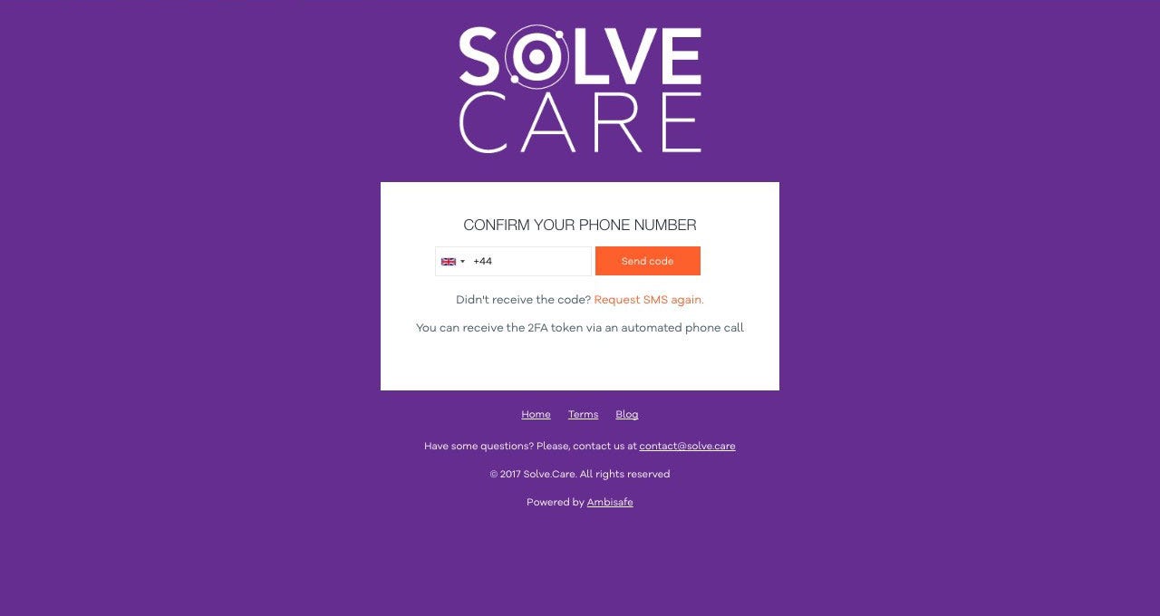 By clicking “Buy token” button on our Token sale page you will get to the  Sign-up page of the Solve. | by TuumIO Blog | Solve.Care | Medium