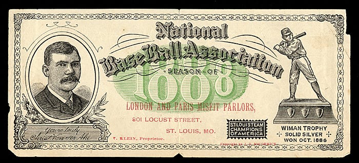 Not Again: Chicago and St. Louis Met in 1885 and 1886 Playoff