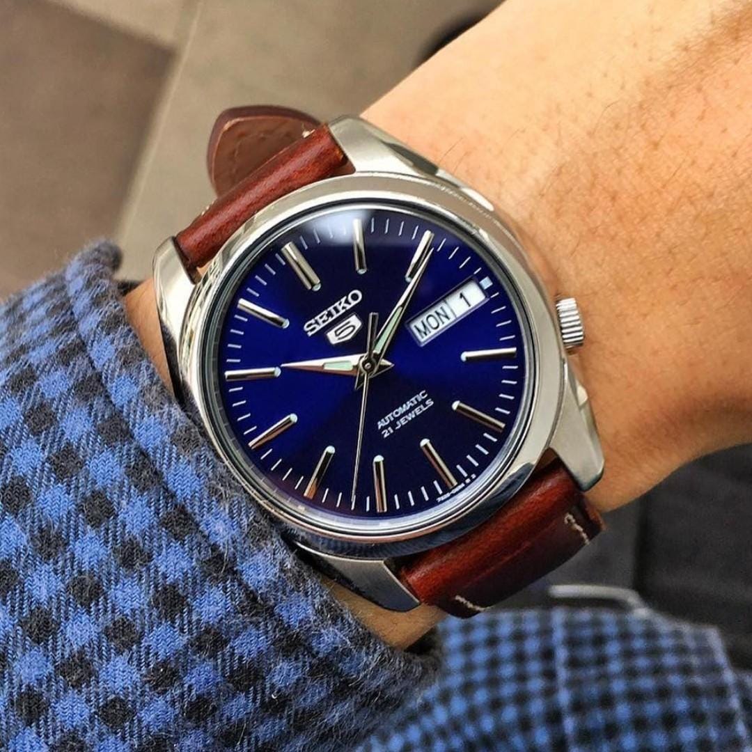 Opinion: 3 affordable blue dial Seiko watches for the skinny wrist in 2020.  | by Gerald Lee | watchyourfront | Medium
