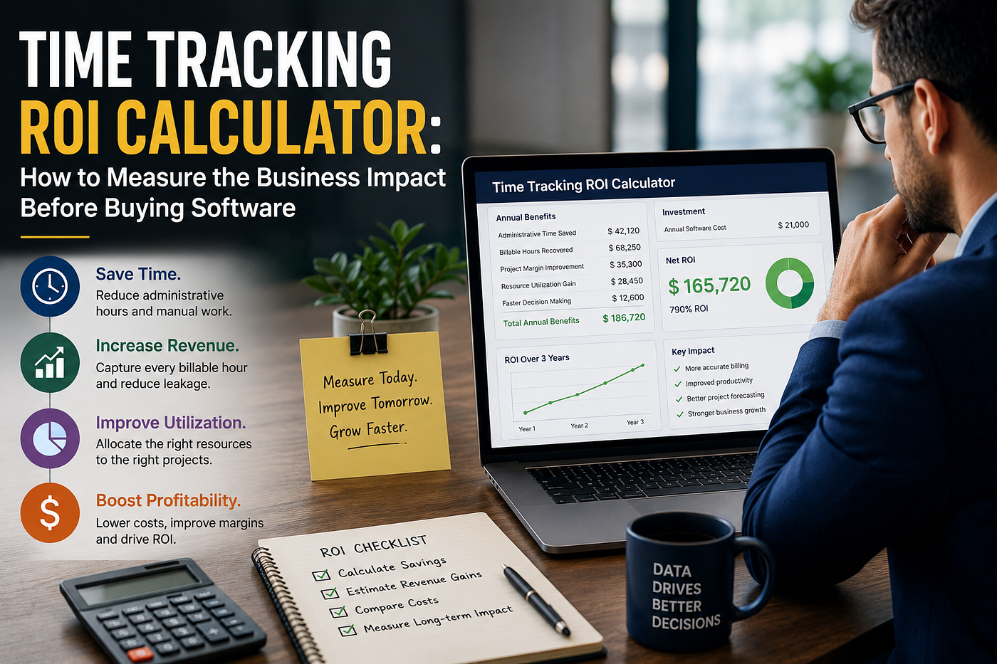 Time Tracking ROI Calculator: How to Measure the Business Impact Before Buying Software