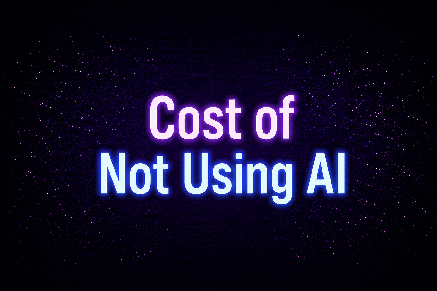 The Real Cost of Not Using AI in Real Estate Investing