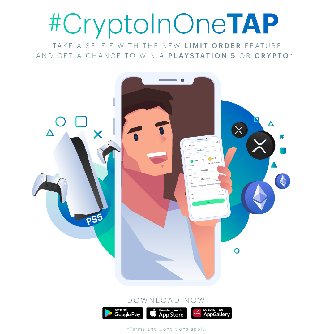 PDAX #CryptoInOneTap Campaign Introduces New In-App Limit Feature and More  | by Izobelle | PDAX | Medium