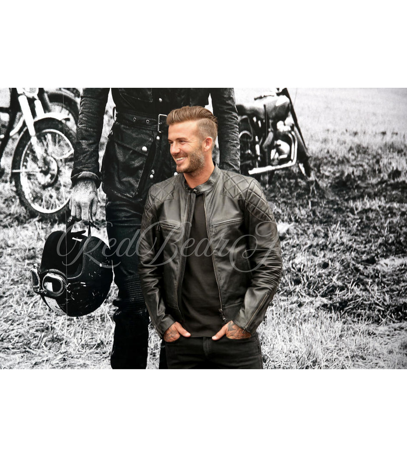 Black Leather Jackets — RedBearJacket