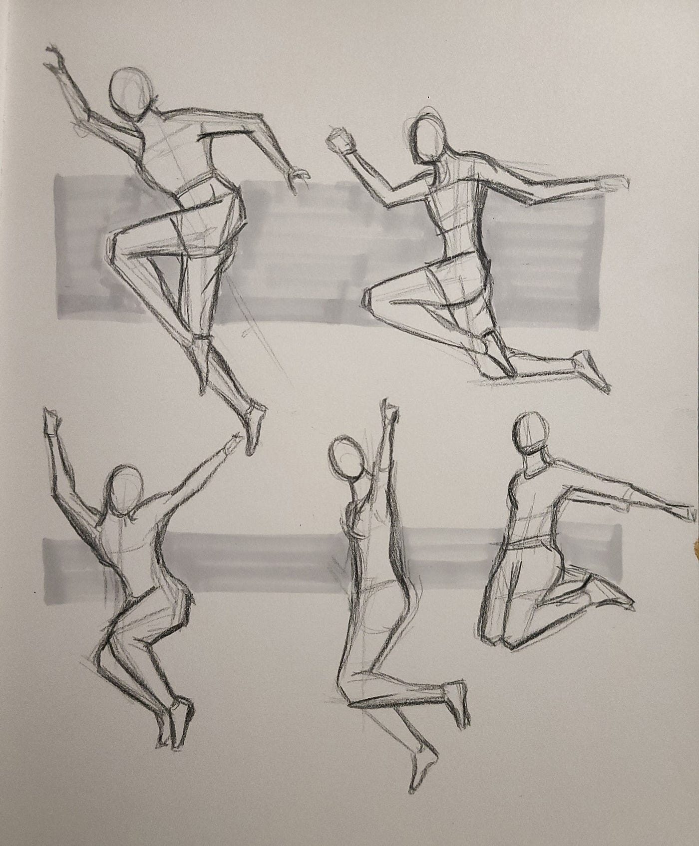 Exploring Human Forms. Representing Movement through simple…, by Spoorthi  Cherivirala, Collaborative Visualizing: Spring 2021