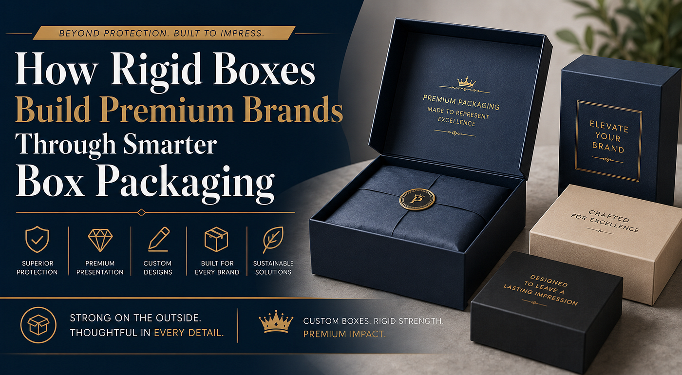 Beyond Protection: How Rigid Boxes Build Premium Brands Through Smarter Box Packaging