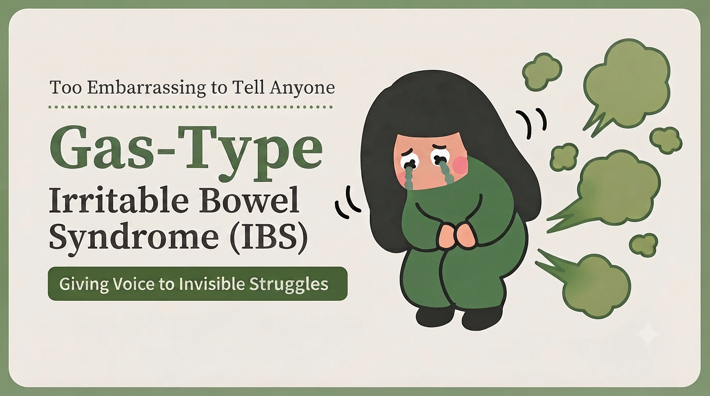 Welcome to Onaka no Tane: Living with Gas-Type IBS