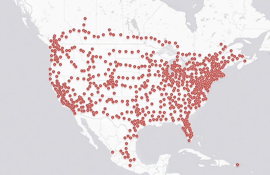 Nearest charging station for tesla online