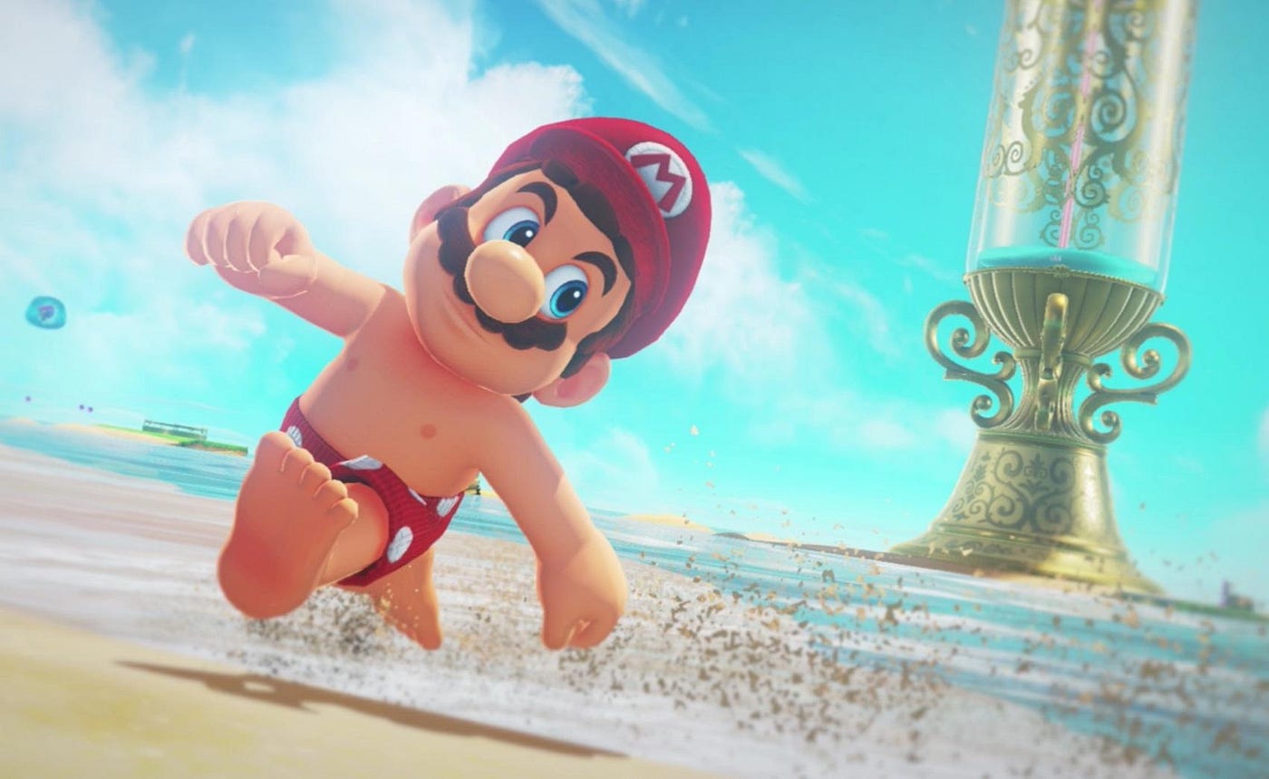 Ambitious gamers are speedrunning the Super Mario Odyssey in-store