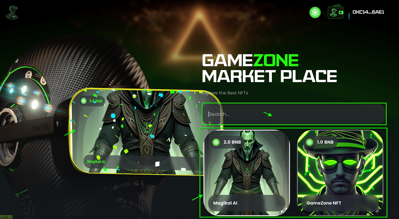 GameZone Marketplace is Live. GameZone has unleashed its marketplace… | by  GameZone | Medium