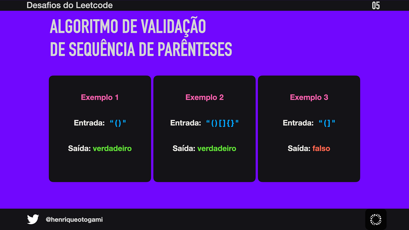 Exemplos De Parenteses